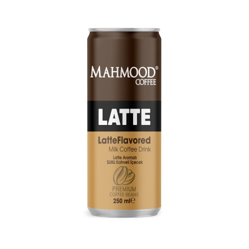 Mahmood Coffee Latte Soğuk Kahve 250 ml X 12 Adet - 3