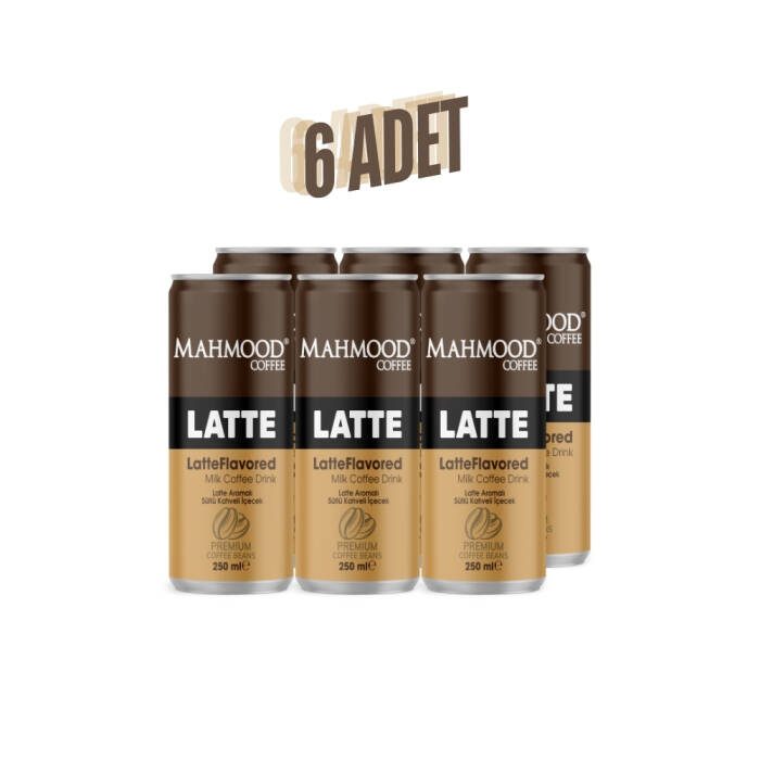 Mahmood Coffee Mocha ve Latte 250 ml Soğuk Kahve Seti - 12 Adet (6 Mocha + 6 Latte) - 3