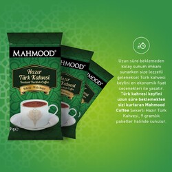 Mahmood Coffee Şekerli Hazır Türk Kahvesi 9 gr x 12 adet - 3