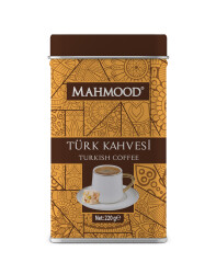 Mahmood Orta Kavrulmuş Türk Kahvesi Metal Kutu 220 Gr - Mahmood Coffee