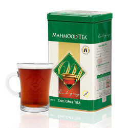 Mahmood Tea Bergamotlu Ithal Seylan Dökme Çayı Earl Grey 450 gr ve Bardak - Mahmood Tea