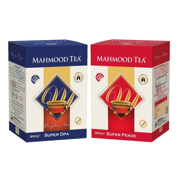 Mahmood Tea Super Pekoe Ithal Seylan Dökme Çayı ve Super Opa 800 gr - 1