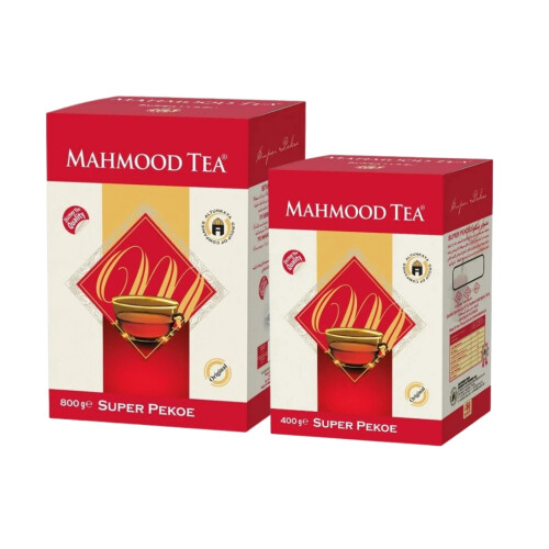 Mahmood Tea Super Pekoe Seylan Çay 800 gr ve Mahmood Tea Super Pekoe Dökme Çay 400 Gr - Mahmood Tea
