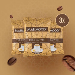 Mahmood Orta Kavrulmuş Türk Kahvesi 100 gr x 3 adet - Mahmood Coffee