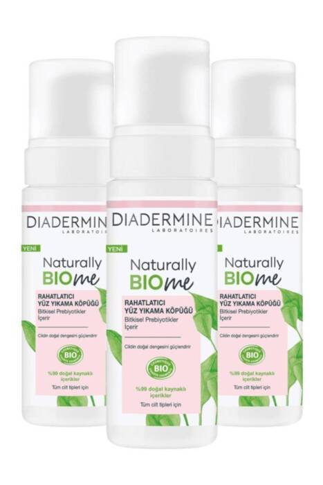 Naturally Bio Me Yüz Yıkama Köpüğü 150 ml X 3 - 1