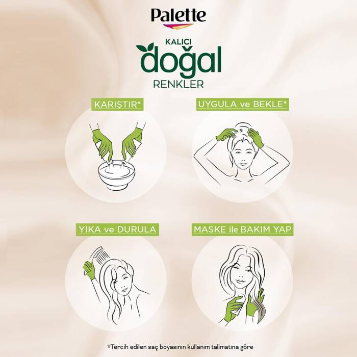 Palette Kalıcı Doğal Renkler 10-4 Papatya - 2