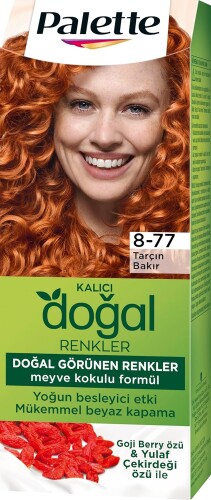 Palette Kalıcı Doğal Renkler 8-77 Tarçın Bakır - Palette