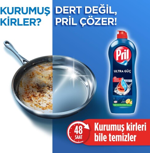 Pril Amasya Elma Kokulu Elde Yıkama Sıvı Bulaşık Deterjanı (1 x 675 g) - 10