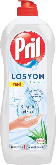 Pril Losyon Aloe Vera 750 ml - Cilt Dostu Bulaşık Deterjanı, Nemlendirici ve Ferah Temizlik - 1