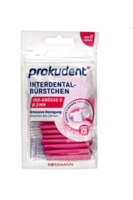 Prokudent 0,2 Mm Pembe Diş Arayüz Fırçası - 32 Adet - Rossmann