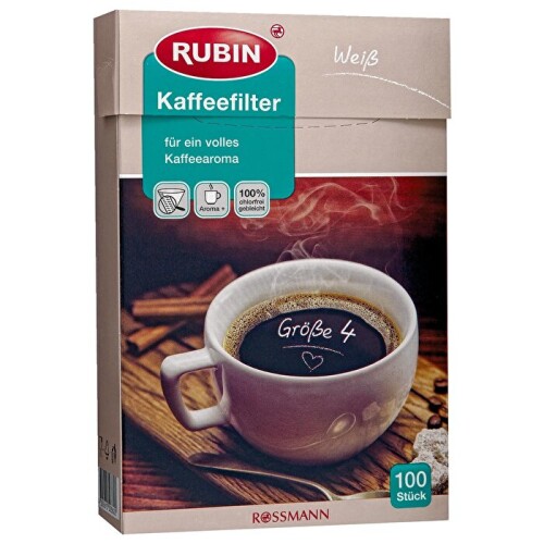 Mahmood Coffee Filtre Kahve 250 Gr ve Rubin Büyük Boy Kahve Filtresi Naturel Kağıt 4 Numara 100 adet Set - 7