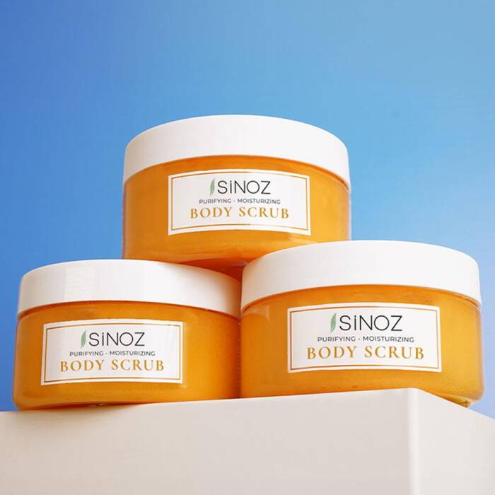 Sinoz Body Scrub Besleyici Arındırıcı Nemlendirici Vücut Peelingi 300 gr - 6