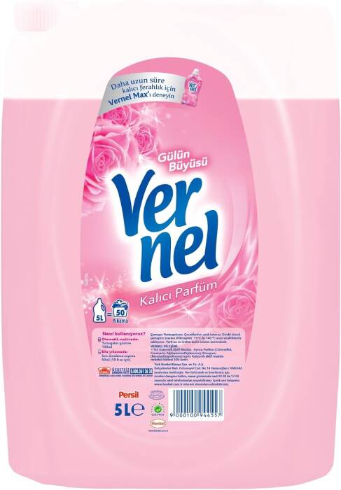 Vernel Gülün Büyüsü Çamaşır Yumuşatıcısı, 5L - 1